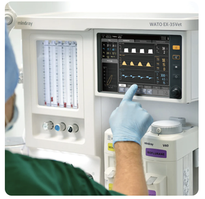 Mindray WATO EX-35 draagbare veterinaire anesthesiemachine, verdamper en bewakingsapparaat voor veterinair gebruik - Product Image 6