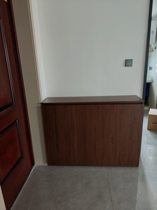 Mobiletto Moderno in Legno Massello per <span class=keywords><strong>Soggiorno</strong></span> con 4 Cassetti <span class=keywords><strong>e</strong></span> Scomparti, Ideale per Piccoli Appartamenti <span class=keywords><strong>e</strong></span> Pareti Strette - Product Image 3