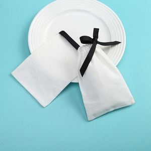 Bolsa de Almacenamiento de Joyas de Franela de Algodón con Cierre de Cordón, Estilo Minimalista, Tamaño 8*10, Modelo 051, Suministro Directo de Fábrica - Product Image 6
