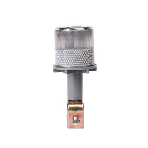 Panneaux de signalisation de signalisation routière portables, balises clignotantes, lampes solaires de sécurité, cônes lumineux pour allées et travaux routiers - Product Image 4
