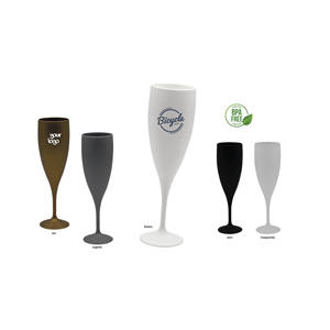 Bicchiere da Champagne in PP Riutilizzabile Senza BPA per Negozi di Biciclette - Product Image 1