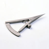 Hot Selling Medical Instrument Stainless Steel Measuring Ruler Metal Ophthalmic Instrument Eye Gauge
