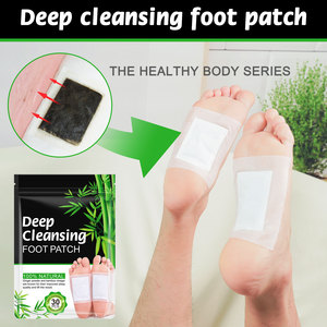 ALIVER 30 pcs गर्म बेच पैर पैड शरीर को आराम गहरी नींद हर्बल अदरक <span class=keywords><strong>Detox</strong></span> पैर पैच - Product Image 4