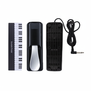 Pédale de sustain universelle pour piano, interrupteur au pied pour clavier numérique, accessoires pour orgue électronique et synthétiseur MIDI, portable et durable - Product Image 1