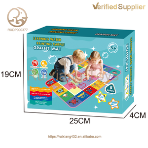 Livre d'images aquarelle peinture colorée jouets d'écriture 80*60CM tapis <span class=keywords><strong>de</strong></span> dessin à l'eau Style dinosaure - Product Image 5