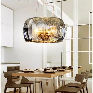 Luminaires décoratifs industriels <span class=keywords><strong>Globe</strong></span>, luminaires LED pour cuisine, restaurant, style nordique moderne, lustre suspendu en verre - Product Image 4