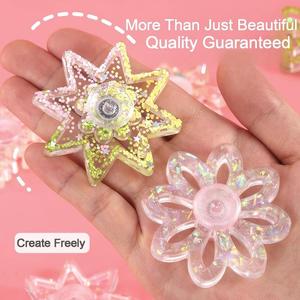 DIY Crystal Glue Finger Gyro Mold Tool Series Functional Playing <b>Fidget</b> Hand Sensory Toy for Handmade - Product Image 3