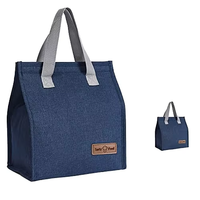 Portable Étanche Oxford Isolé Boîte À Lunch Pratique Conservation De La Chaleur Refroidisseur Panier pour Pique-Nique Pratique Étanche Déjeuner