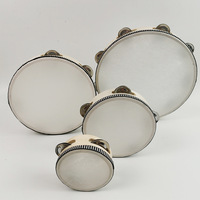Large Quantity Nice Price Clear Sound Percussion Instrument Music Gift Wood 4 6 Inch Tambourine