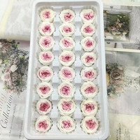 Têtes de roses éternelles Focus Wholesale de 2-3 cm de haute qualité pour la Saint-Valentin, Noël, Thanksgiving et les cadeaux DIY