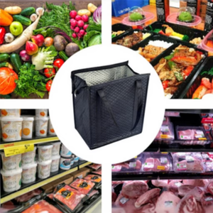 Sac isotherme promotionnel personnalisé avec logo, réutilisable, en non-tissé, petit format, pour le transport de repas en extérieur, vente en gros - Product Image 2
