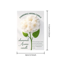 Bougie flottante parfumée en forme de marguerite avec pétales colorés et fleur douce, bougies décoratives pour la décoration de l'eau de bain