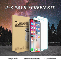 Protection d'écran en verre trempé 3D haute clarté 9H de qualité AAA pour téléphones mobiles iPhone 12 13 14 15 16 17 Pro Max - Vente en gros