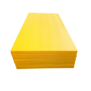 PE1000 PE 500 HDPE tagliere colore giallo foglio di plastica UHMWPE con polietilene ad alta densità