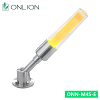 Luz de Señalización LED Plegable ONN-M4S-E, Luz Indicadora LED Tricolor RYG, Logotipo Personalizado