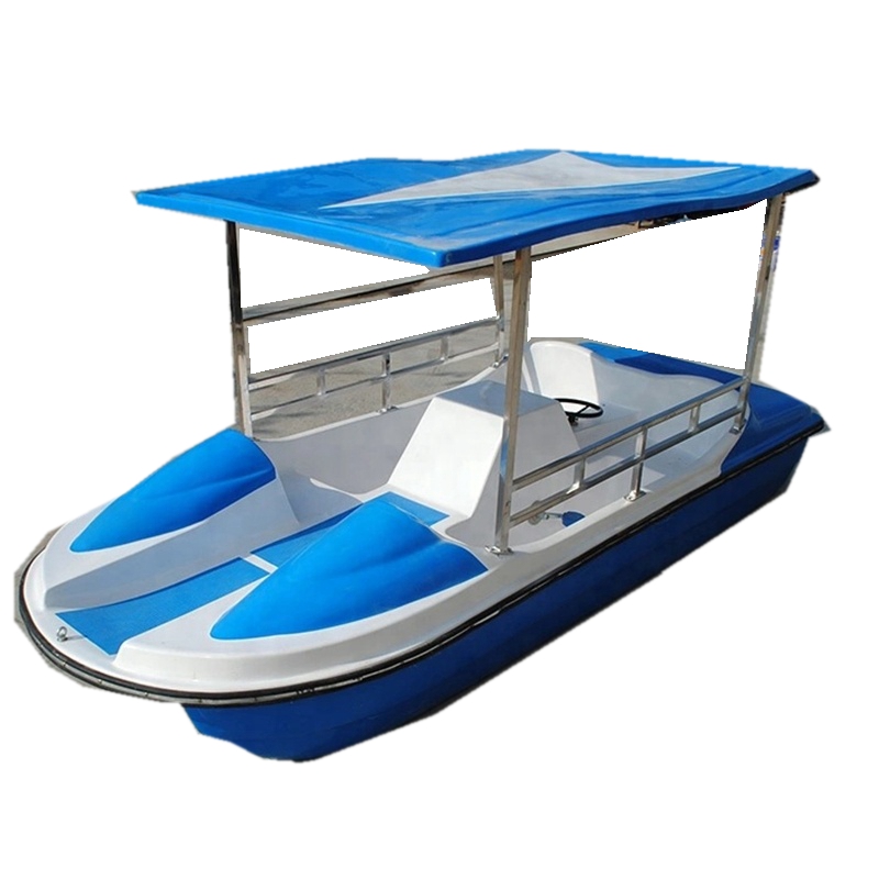 Распродажа с завода, четырехместная лодка для взрослых на четыре человека, лодка с электрической педалью для отдыха, лодки с веслом из стекловолокна