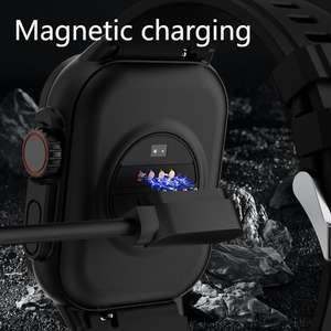 Montre connectée GT8 2 en <span class=keywords><strong>1</strong></span> avec écouteurs, montre connectée TWS, écouteurs Bluetooth, moniteur de fréquence cardiaque, moniteur de pression artérielle, montre de sport pour hommes et femmes - Product Image 5