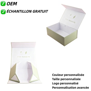 Boîte cadeau magnétique recyclable pour <span class=keywords><strong>parfum</strong></span>, faite à <span class=keywords><strong>la</strong></span> main - Design personnalisé - Product Image 2