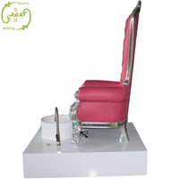Nouveau design équipement de salon de beauté portatif professionnel manucure spa pédicure chaises