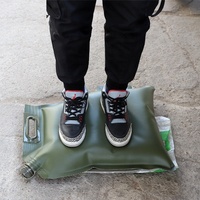 Sac de Réservoir à Huile Portable en TPU pour Moto et Voiture, Sac de Rangement Pliable Imperméable pour Huile, Essence, Carburant Liquide