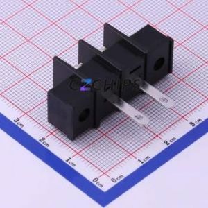 KF45HM-9.5-2P Barrier Terminal Block Through hole Component (THT),P=9.5mm Connector Two Sides 9.5mm 1x2P Straight Pin - Product Image 2