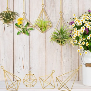 <span class=keywords><strong>Colgante</strong></span> <span class=keywords><strong>de</strong></span> Metal con forma <span class=keywords><strong>de</strong></span> árbol geométrico para decoración <span class=keywords><strong>de</strong></span> Navidad, <span class=keywords><strong>colgante</strong></span> <span class=keywords><strong>de</strong></span> alambre <span class=keywords><strong>de</strong></span> latón dorado para pared, soporte bohemio para plantas <span class=keywords><strong>de</strong></span> aire, 8 Uds. - Product Image 2