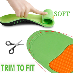 Plantar Fasciitis sisipan sepatu Orthotics lari sol dalam Pronation Arch Support Metatarsalgia pereda nyeri Sol dalam tugas berat