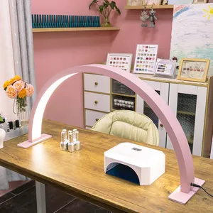 Profesyonel Salon kullanımı tırnak Do manikür aydınlatma ayarlanabilir masa lambası tırnak LED masa lambası masa tırnak