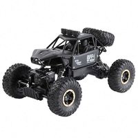 El Mejor Auto RC 2.4Ghz Recargable 4WD, Camioneta Eléctrica Todoterreno, Monster Truck Metálico, Control Remoto por Radio de 12 Canales, Juguetes para Niños