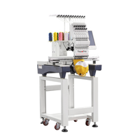 Nouvelle machine à broder industrielle multifonction entièrement automatique informatisée à tête unique avec moteur pour la fabrication de chapeaux à usage domestique