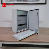 Boîte de distribution en métal EControl |   Boîtier verrouillable classé IP65, revêtement poudré, 300x200x100mm, pour câblage intérieur/extérieur