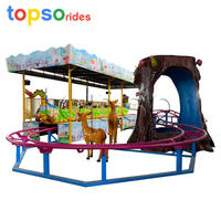 Kids Park Hoge Kwaliteit Mini Spoor Trein Fruit Worm Achtbaan Te Koop