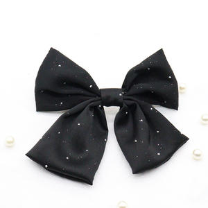 Pince à cheveux coréenne tendance avec gros nœud Pince à ressort queue de cheval <span class=keywords><strong>Barrette</strong></span> à cheveux élégante pour femmes avec <span class=keywords><strong>strass</strong></span> - Product Image 6