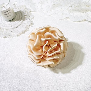 11CM Style coréen trois dimensions fleur mariage Satin épingle à cheveux Rose cheveux accessoires fée élégance postiche pivoine fleur - Product Image 3