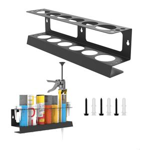 Support mural pour tube <span class=keywords><strong>de</strong></span> mastic, organisateur <span class=keywords><strong>de</strong></span> rangement en métal pour tube <span class=keywords><strong>de</strong></span> mastic et pistolet pour <span class=keywords><strong>garage</strong></span> et espace <span class=keywords><strong>de</strong></span> travail - Product Image 1