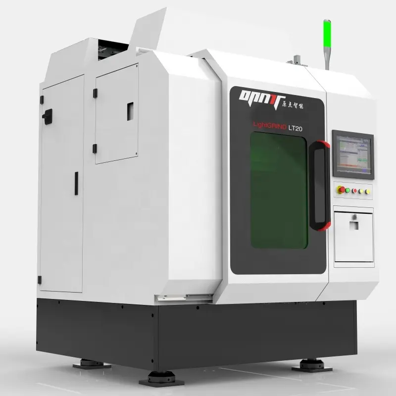 Meuleuse CNC double laser à fibre nanoseconde Traitement des lames PCD Centre d'usinage CNC laser vertical de haute précision