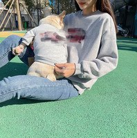 Sweat à capuche de haute qualité avec motif Paris pour la famille, vêtements assortis pour humains et chiens vente en gros