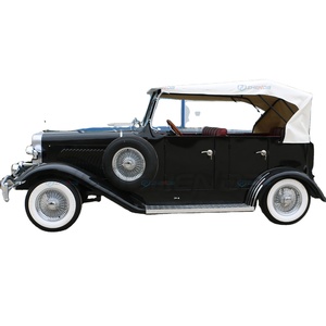 Venta Popular de Fábrica: Coche Clásico Negro Retro en Venta a Bajo Precio, Coche Vintage Eléctrico Personalizable - Product Image 1