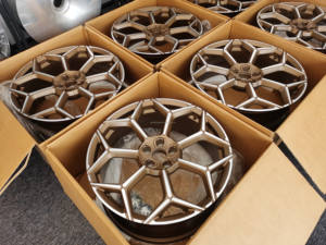 Jantes en alliage d'aluminium 5x130 or champagne 23 pouces forgées pour Lamborghini Urus <span class=keywords><strong>Performante</strong></span> pour Audi Q8 pour Pegout 408 Gt - Product Image 3