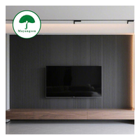 Panneaux muraux en PVC décoratifs, imperméables et antistatiques, aspect bois moderne, sensation luxueuse, pour salle de bain et chambre à coucher