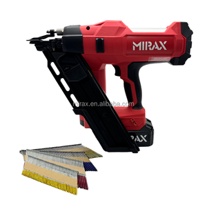 Chiodatrice a Batteria per Cornici Senza Fili per Porte e Finestre in Legno con Chiodi a 34 Gradi, Garanzia di 2 Anni - Product Image 1