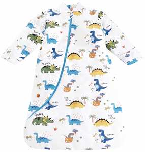 Gigoteuse pour bébé bio, à manches longues détachables, couverture portable - Product Image 3