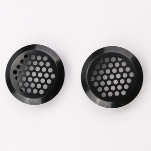 Disiwei Grille d'aération en acier inoxydable 35 mm noire pour placard, armoire à chaussures, dissipation de chaleur - Product Image 4