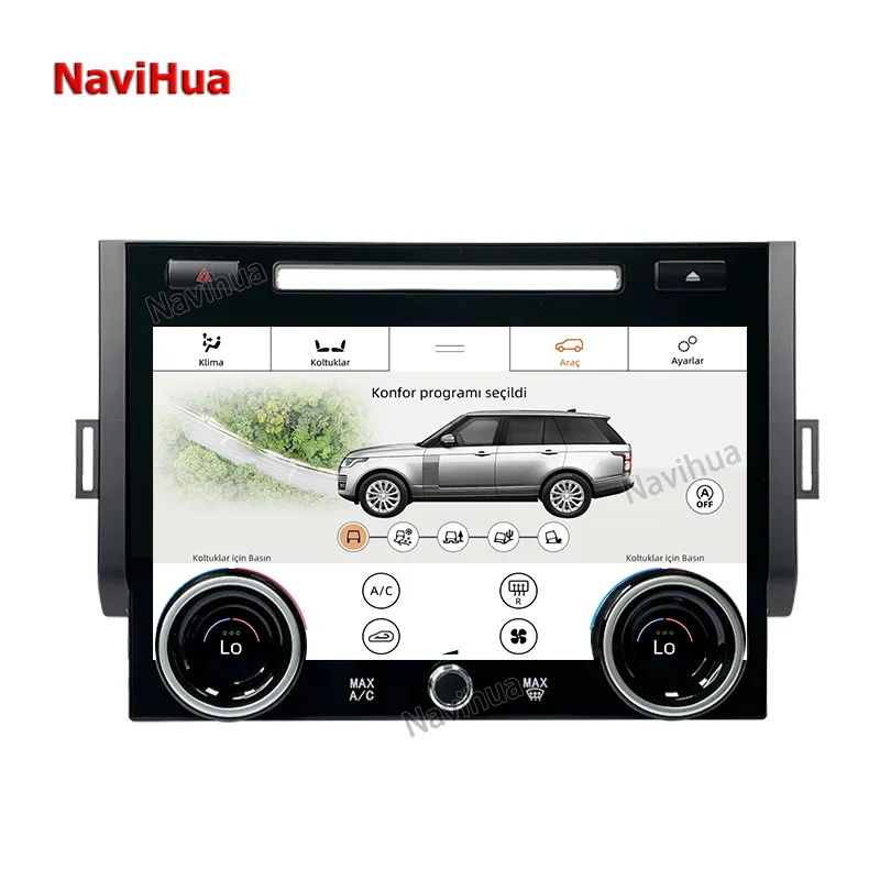 Navihua Ips Touch Screen 10 Inch Airconditioning Bediening Ac Paneel Houden Originele Auto Cd Voor Land Rover Range Rover Sport Mode