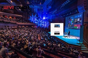 Kiosque à écran de projection holographique pour podium numérique interactif intelligent Kiosque multimédia pour holo-projecteurs - Product Image 4