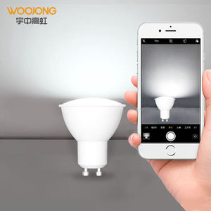 Woojong hiệu quả cao Led Spotlight 5W 7W toàn cầu Đèn chất lượng cơ thể nhựa dân cư sử dụng 110V AC cung cấp điện MR16 <span class=keywords><strong>GU10</strong></span> gu5.3 - Product Image 2