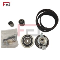 Kit de courroie de distribution neuf avec tendeur pour modèles de voitures Audi, Seat, Skoda, incluant K015648XS, 03L198119F, VKMA01269