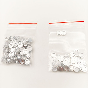 Crucible en aluminium XZ Lab Supplies avec couvercle concave 5*2.6mm pour usage en laboratoire, lot de 100 pièces - Product Image 3