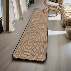 Tapis en jute blanc, écologique, moderne, en peluche épaisse, durable, pour la maison, le camping, la voiture - Product Image 2