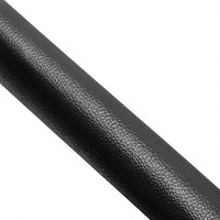Rouleau de tissu synthétique en daim gaufré D224 YH 0,6 mm - Imperméable, anti-moisissure, motif lychee pour sièges de voiture, canapés et meubles